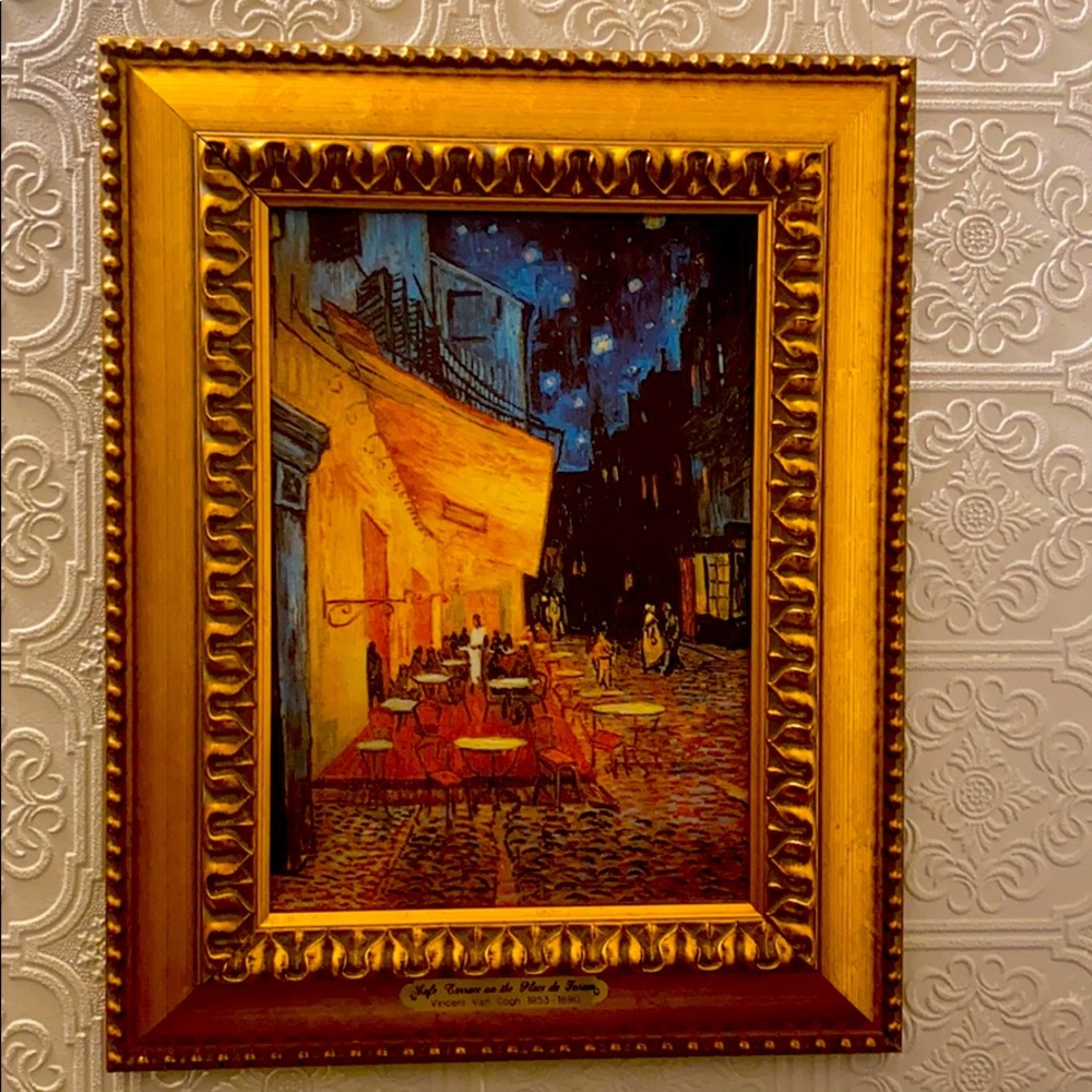De Nunzio canvas replica Van Gogh Cafe Terrace